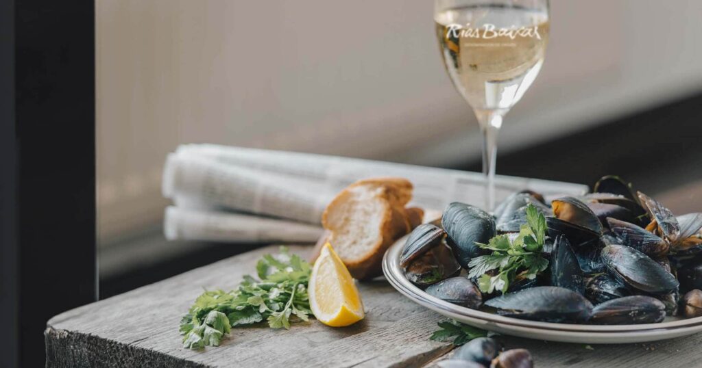 Marisco y albariño